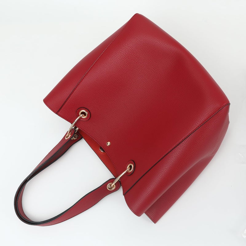 sqlp Large Work Tote Bag for Women Designer Purses and Handbags Big Bucket bags Ladies Travel Crossbody Purse Red - Image 2